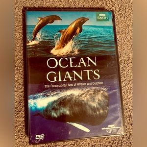 NWT Ocean Giants DVD by BBC EARTH.  The Fascinating Lives of Whales and Dolphins